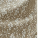 CottonKart Premium Royal Beige Floral Jacquard Curtains for Home - (WINDOWS 2 OR DOOR 1)