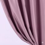 CottonKart.com Mauve Purple Solid Door Curtain (1 Piece) - Modern Plain Parda for Home Decoration