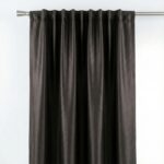 CottonKart.com Dark Coffee Brown Solid Curtain (1 Piece) - Premium Chocolate Color Parda for Living Room