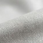 CottonKart Premium Silver Grey Shimmer Curtains – Modern Eyelet Door & Window Drapes (Steel Rings for Easy Sliding)