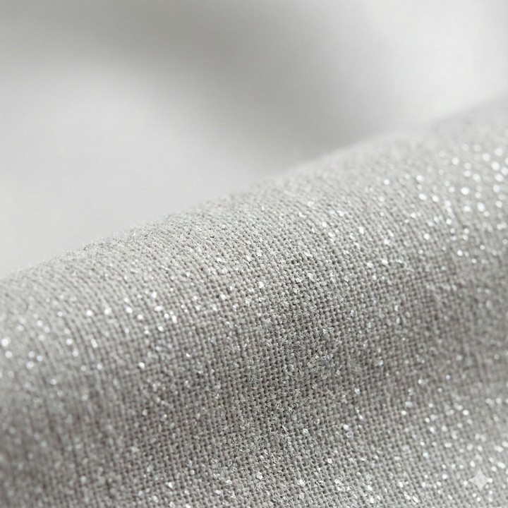 CottonKart Premium Silver Grey Shimmer Curtains – Modern Eyelet Door & Window Drapes (Steel Rings for Easy Sliding)