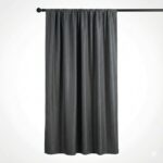 CottonKart.com Dark Coffee Brown Solid Curtain (1 Piece) - Premium Chocolate Color Parda for Living Room