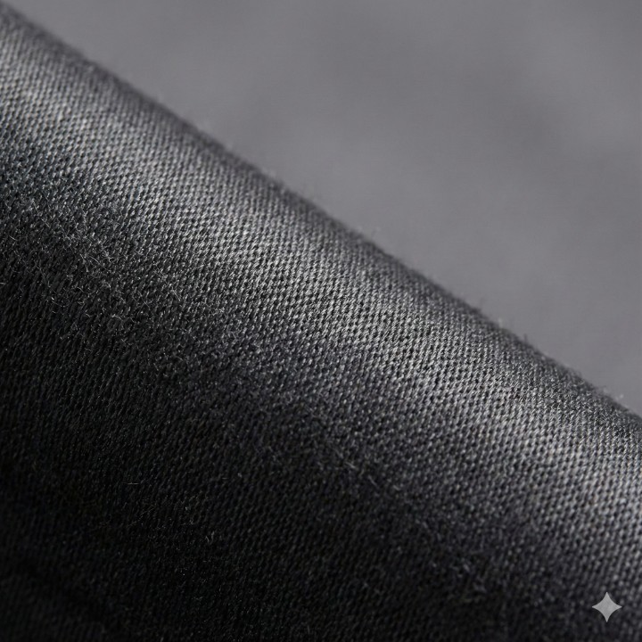 CottonKart.com Dark Coffee Brown Solid Curtain (1 Piece) - Premium Chocolate Color Parda for Living Room