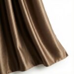 Taupe Beige Solid Curtain (1 Piece) - Neutral Earthy Tone Parda for Modern Homes