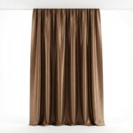 CottonKart.com Charcoal Dark Grey Solid Curtain (1 Piece) - Modern Room Darkening Parda Design