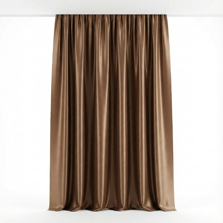 CottonKart.com Charcoal Dark Grey Solid Curtain (1 Piece) - Modern Room Darkening Parda Design