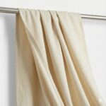 CottonKart Premium Off-White / Beige Textured Curtains – Elegant Cream Drapes for Living Room & Bedroom (Rod Pocket Style | Light Filtering)