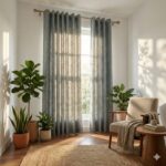 Experience Ultimate Comfort & Luxury with CottonKart Blackout Curtains Transform your home with the perfect combination of style and functionality. CottonKart presents its exclusive range of Metallic Foil Print Blackout Curtains, designed to give your interiors a royal look while providing complete protection from harsh sunlight. Unlike regular curtains, these heavy-duty drapes are crafted with advanced Blackout Technology that blocks 100% of outside light, making them perfect for bedroom privacy and afternoon naps. The elegant metallic leaf print adds a modern shimmer that complements both light and dark wall paints. Why You Will Love This: Complete Darkness (Sleep Better): Whether you are a late sleeper, a shift worker, or have a baby at home, these curtains create a pitch-dark environment anytime during the day. Thermal Insulation (Energy Saver): The thick fabric acts as a barrier against heat in summer and cold drafts in winter, helping to maintain your room temperature and save on AC bills. Premium Foil Design: The Gold/Copper foil print is high-quality and long-lasting, giving a rich, designer look to your windows and doors. Noise Reduction: The dense fabric weave helps reduce street noise, ensuring a peaceful atmosphere. CottonKart Promise: We ensure high-quality stitching, durable eyelet rings, and fabric that lasts. Product Specifications: Material: Heavy Polyester Blend (Blackout Weave). Opacity: 100% Blackout. Hanging Style: Metal Eyelet Rings (Rust-free). Care Instructions: Machine wash cold (Gentle Cycle). Do not bleach. Iron on low heat on the reverse side.