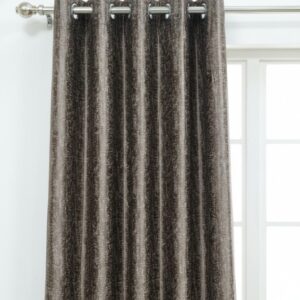 Cottonkart Premium Texture Design Long Crush Eyelet Curtains | Window 5ft (Pack of 2), Door 7ft (Pack of 1), Long Door 9ft (Pack of 1) | Multiple Color Options