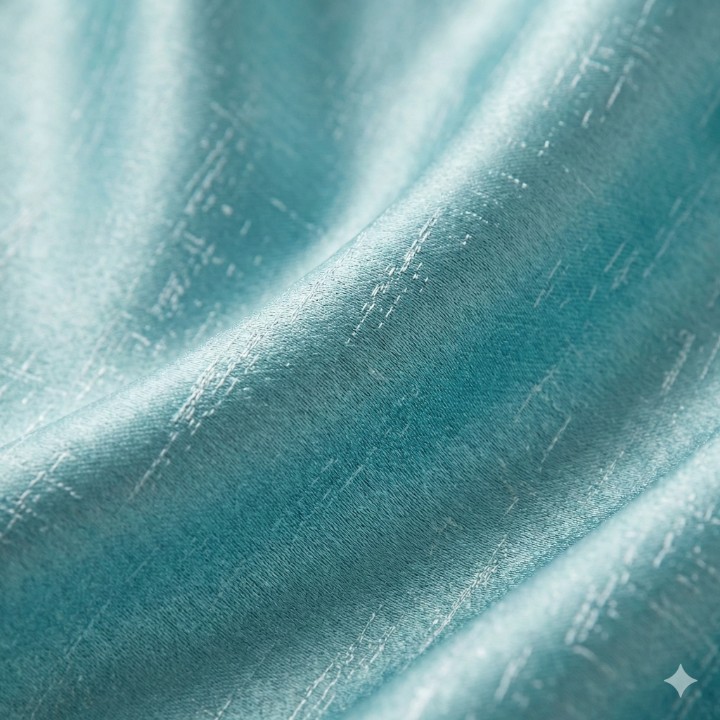 Cottonkart Premium Cream Floral 100% Blackout Curtain – (Door 1 Pc / Window 2 Pcs Options) – Luxury Embroidery