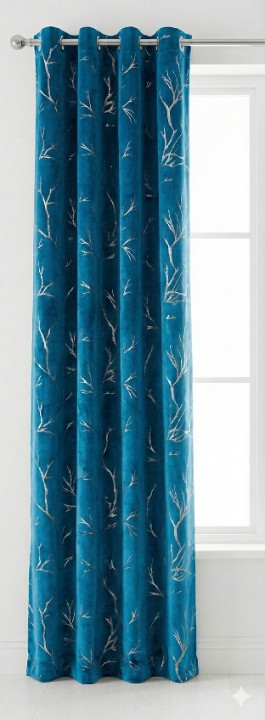Cottonkart Luxury Velvet Long Crush Texture Curtains | Premium Eyelet Ring Curtains for Window 5ft (Pack of 2), Door 7ft (Pack of 1) & Long Door 9ft (Pack of 1) | Made in India