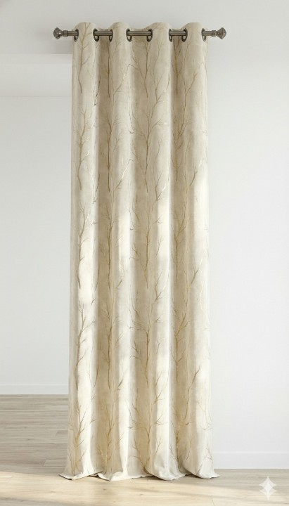 Cottonkart Luxury Velvet Long Crush Texture Curtains | Premium Eyelet Ring Curtains for Window 5ft (Pack of 2), Door 7ft (Pack of 1) & Long Door 9ft (Pack of 1) | Made in India