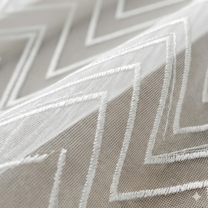 Cottonkart Premium Net Sheer Eyelet Curtains | Window (5ft) Pack of 2Pcs, Door (7ft) Pack of 1Pc & Long Door (9ft) Pack of 1Pc | Stylish Ring Parda